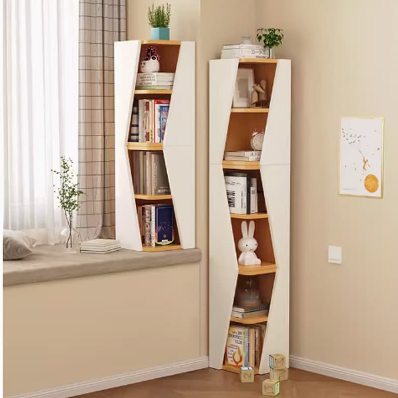 Corner Shelves For The Entrance Bookcase