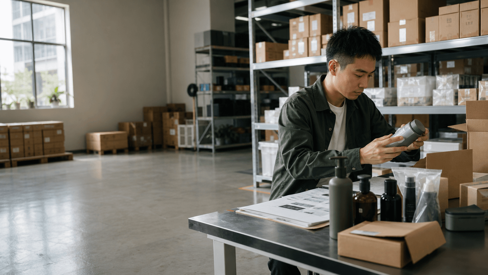 Shiplox warehouse team managing ecommerce inventory