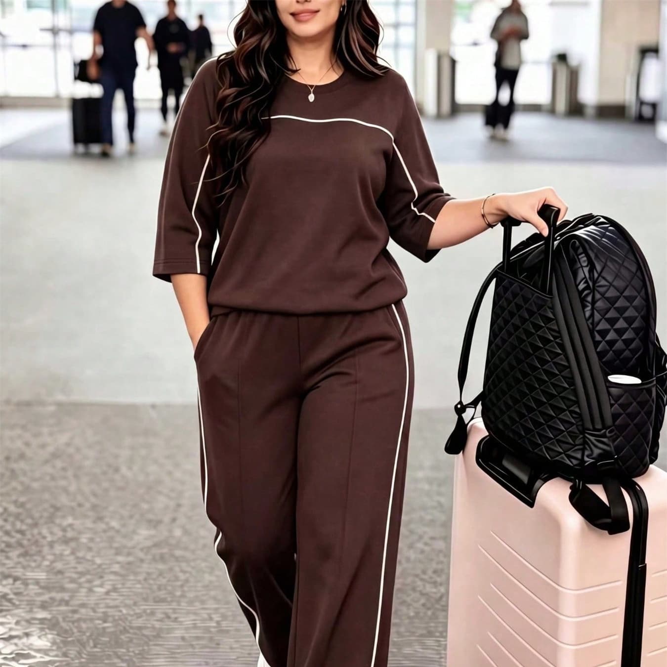 SpringSummer New Short-sleeve Two-piece Set