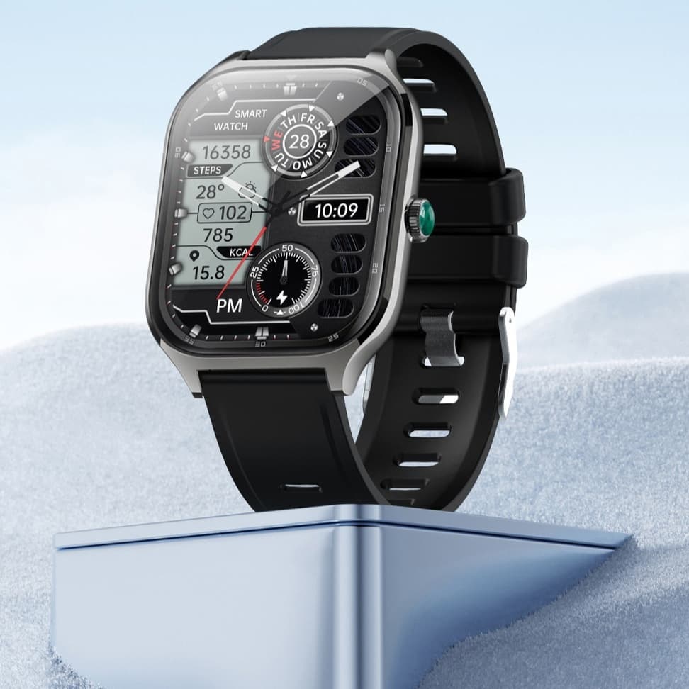 LX307 Smart Watch Bluetooth Call Remote Camera Control Blood Pressure Oxygen Sleep Monitor Multi-Sport Mode Fitness Tracker for Men Women