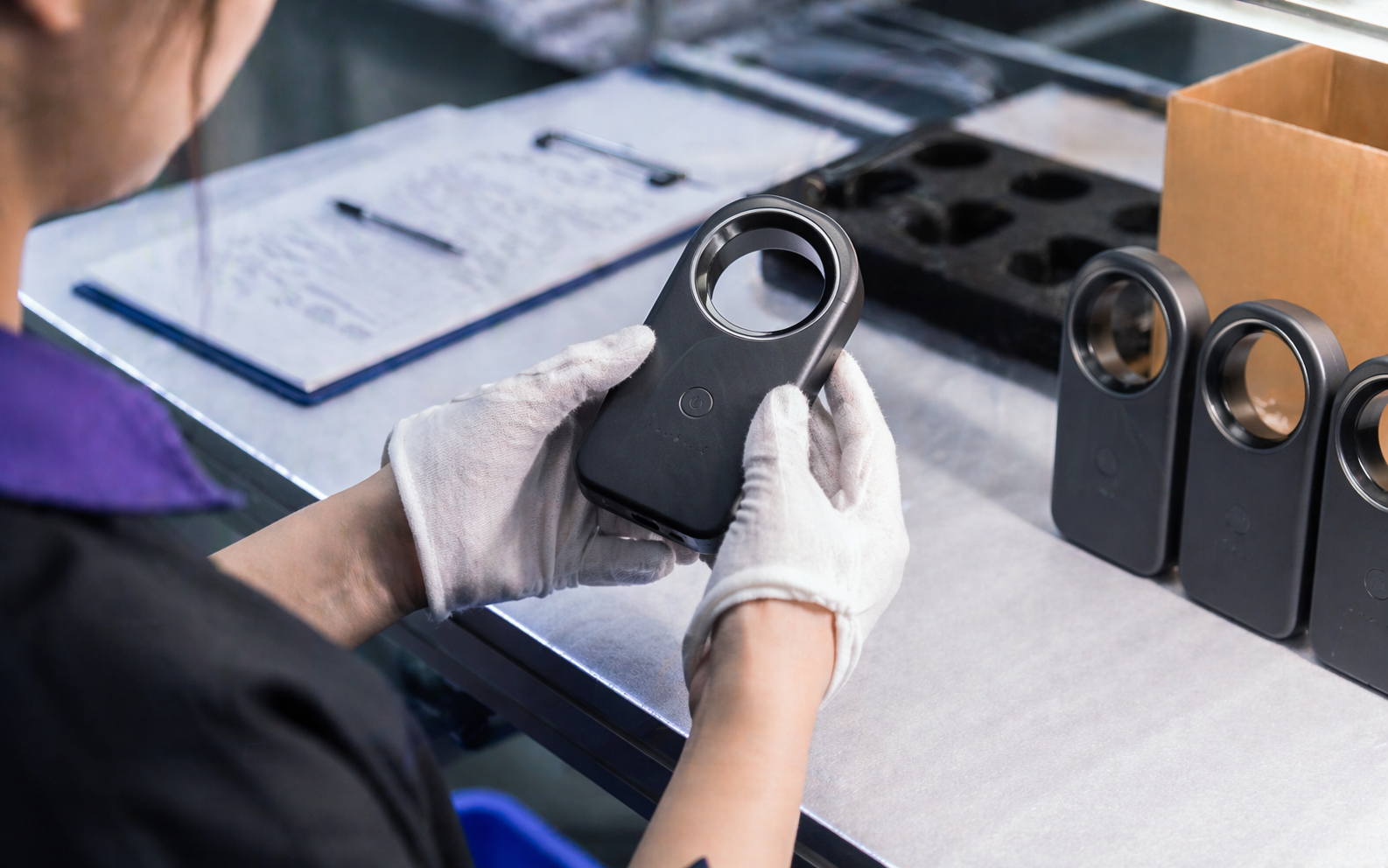 Quality control inspection of products before TikTok Shop orders are packed and shipped from China